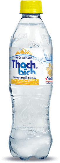 Nước khoáng Thạch Bích Chanh Muối Có Ga